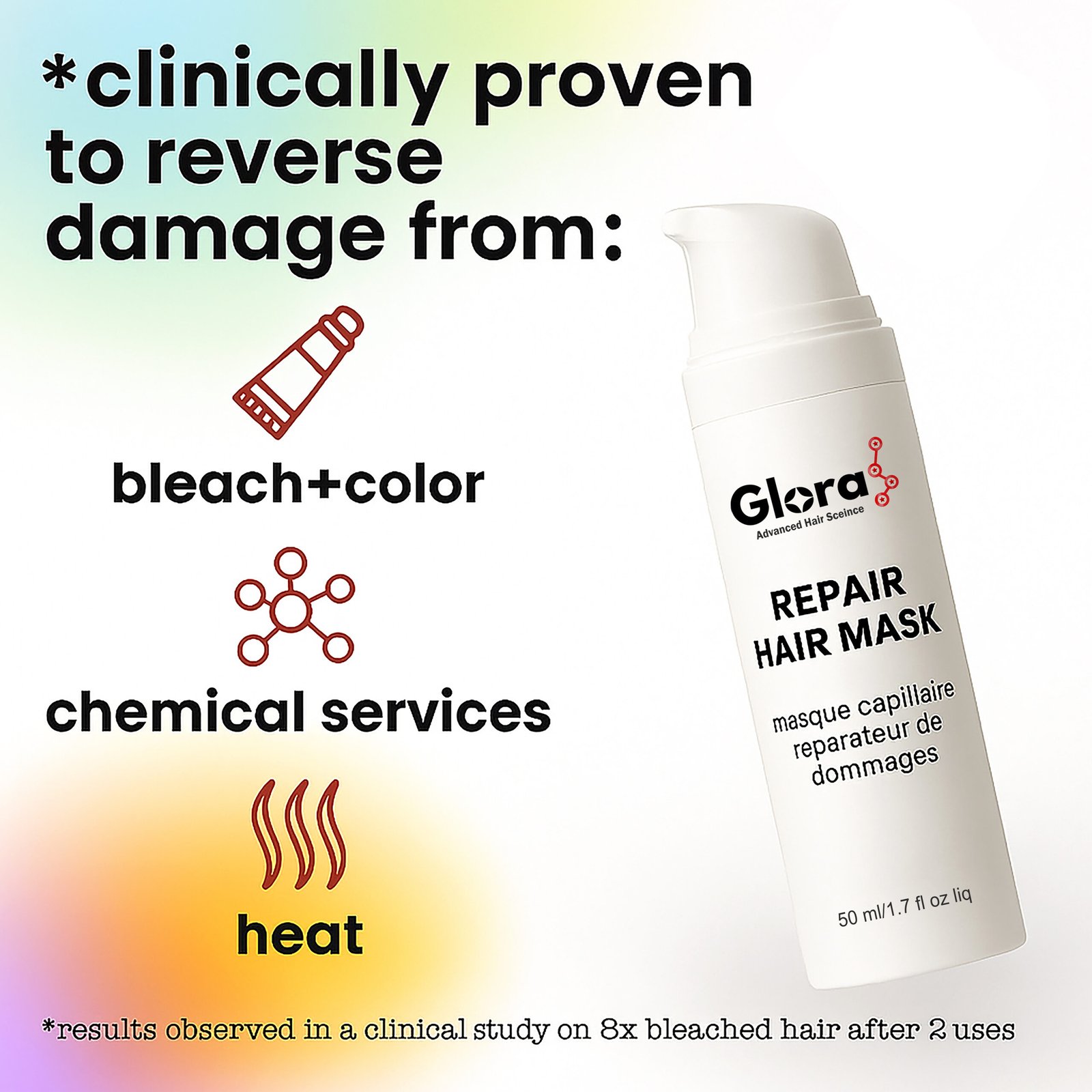 Glora Hair Repair Mask – Revive. Restore. Radiate.