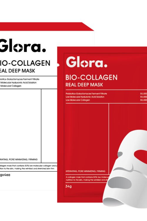 Glora. BIO-COLLAGEN REAL DEEP MASK: The Revolutionary 1-2 Hour Hydrogel Treatment for Firming, Hydrating & Anti-Aging